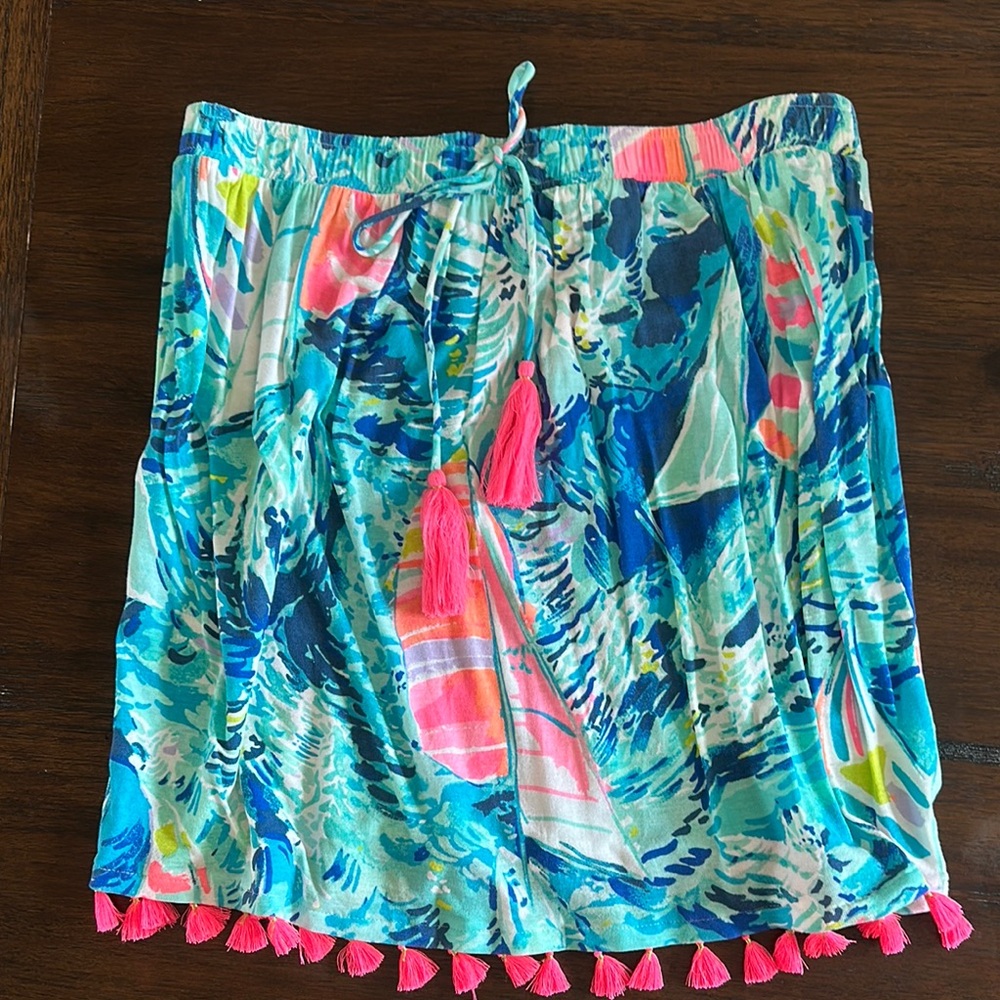 Lilly Pulitzer Women's tassel top